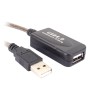 Alargue USB 2.0 activo de 10 m, doble mallado
