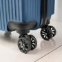 Valija tipo carry on de cabina movimiento 360°