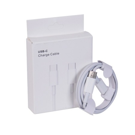 Cable USB-C a USB-C de 1 m, carga rápida PD 100W/60W