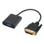 Adaptador activo DVI 24+1 macho a VGA hembra