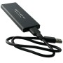 Adaptador SSD M2 NGFF B+M key a USB 3.0 con case