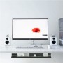 Organizador de cables 40 cm en chapa de hierro