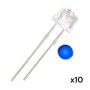 LED straw hat 5mm bombín x10, colores a elección