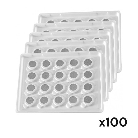 CR2032 3V pila botón, pack OEM de 100 unidades