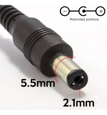 Fuente 12V 2A plug 5.5 x...