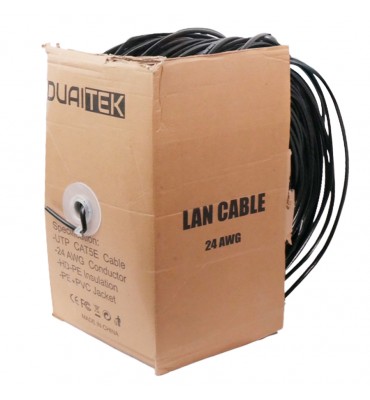 Cable UTP CAT5E 305m 24AWG...