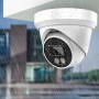 Cámara IP domo POE 4K de 4MP con micrófono