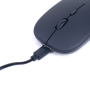 Mouse Bluetooth y USB recargable con 3 niveles de DPI