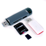 Lector SD MicroSD 3 en 1, USB 3.0/USB-C/MicroUSB