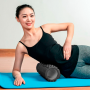 Rolo texturizado 60 x 14 cm para yoga y pilates, 120 kg
