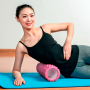 Rolo texturizado 60 x 14 cm para yoga y pilates, 120 kg