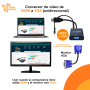 Conversor HDMI a VGA con salida de audio, marca DUAITEK