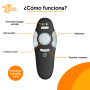 Puntero láser presentador RF inalámbrico 2.4 GHz