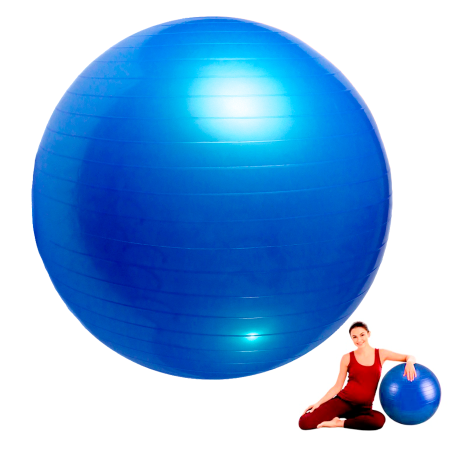 Pelota de pilates y yoga 65 cm anti-explote PVC