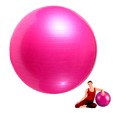 Pelota de pilates y yoga 65 cm anti-explote PVC
