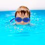 Antiparras de natación antifog con correa ajustable