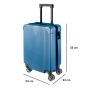 Valija tipo carry on de cabina movimiento 360°