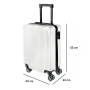 Valija tipo carry on de cabina movimiento 360°