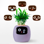 Maceta inteligente IVY con IA, sensores y app Tuya