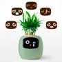 Maceta inteligente IVY con IA, sensores y app Tuya