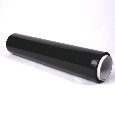Film vinipel stretch negro 50 cm × 142 m × 23 micrones