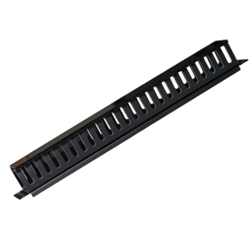 Organizador Pasacables Rack 19" 24 Puertos Ranuras Anchas