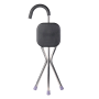 Bastón plegable con asiento, soporta 100 kg