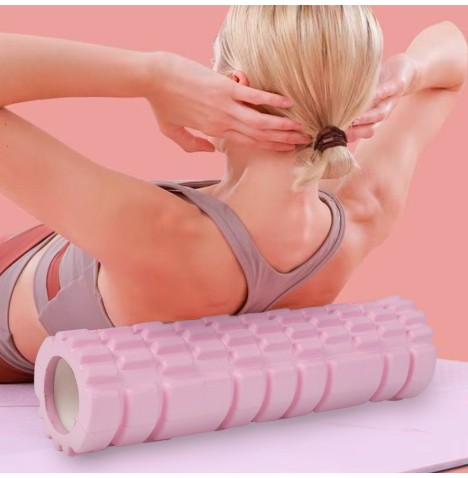 Rolo texturizado 30 x 8 cm para yoga y pilates, 120 kg
