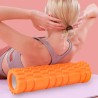 Rolo texturizado 30 x 9,5 cm para yoga y pilates, 120 kg