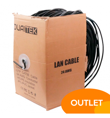 Cable UTP CAT5E 305m 24AWG...