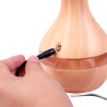 Difusor humidificador ultrasónico 300ml con luz LED