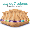 Difusor humidificador ultrasónico 300ml con luz LED
