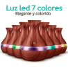Difusor humidificador ultrasónico 300ml con luz LED