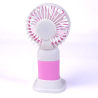 Ventilador Portátil Recargable con Base, Compacto y Silencioso