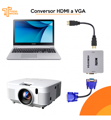 Conversor de video HDMI a VGA