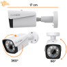 Cámara Bullet BNC T-CB1060MF-H24 6 LED IR