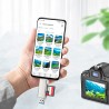 Lector de Tarjetas SD y MicroSD, USB 2.0 y USB-C OTG