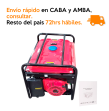 Grupo electrógeno 6.5kW a gas y gasolina, 220V