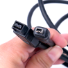 Cable FireWire 800 a 400 de 9 a 4 pines y 1.8 metros