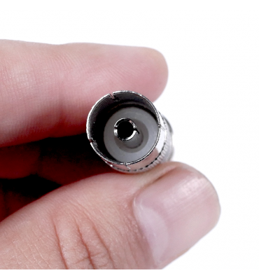 Adaptador coaxial pin fino...