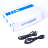 Hub USB industrial 4 puertos con 2 entradas conmutables