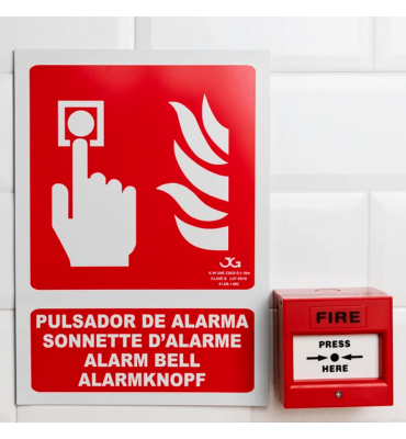 Pulsador Manual de Incendio...