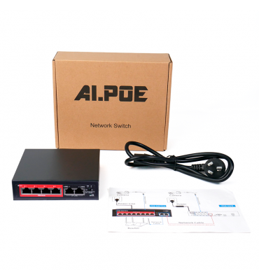 Switch de 4 puertos 100...