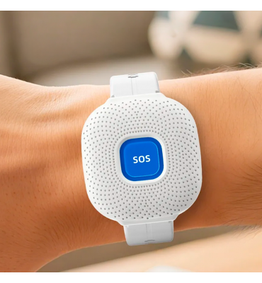 Reloj SOS WiFi Botón de...