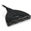 Switch HDMI de 5 puertos con control remoto