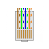Ficha RJ45 para cable UTP CAT6E