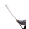 Dispensador manual para envolver pallets con film stretch