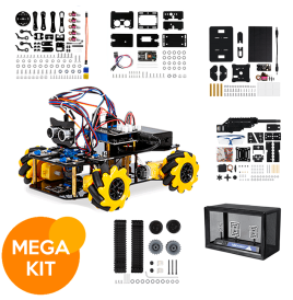 Auto robótico ACEBOTT QD001 con 6 expansiones y ESP32