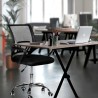 Pack x2 Sillas Ergonómicas de Oficina, Base Metálica
