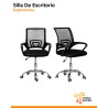 Pack x2 Sillas Ergonómicas de Oficina, Base Metálica